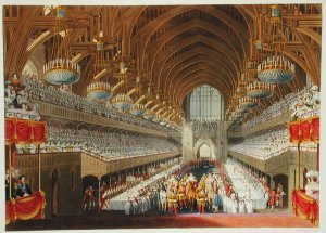 The Conservatory, Carlton House, from 'The History of the Royal Residences' by William Henry Pyne (1769-1843) engraved by R. Reeve, published 1819