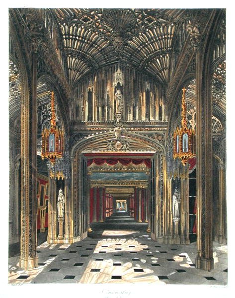 The Conservatory, Carlton House, from 'The History of the Royal Residences' by William Henry Pyne (1769-1843) engraved by R. Reeve, published 1819