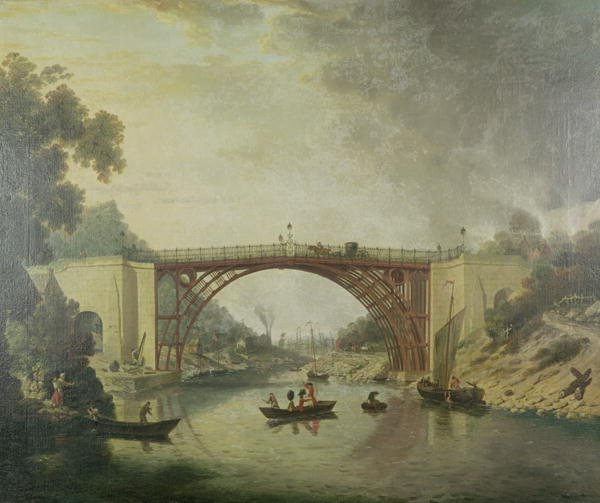 View of the Iron Bridge, 1780