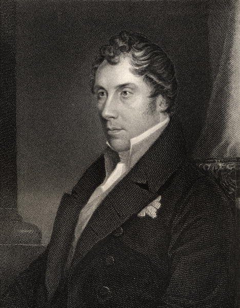 George Hamilton Gordon, engraved by Thomas Woolnoth (1785-1857) from National Portrait Gallery, volume III, published c.1835