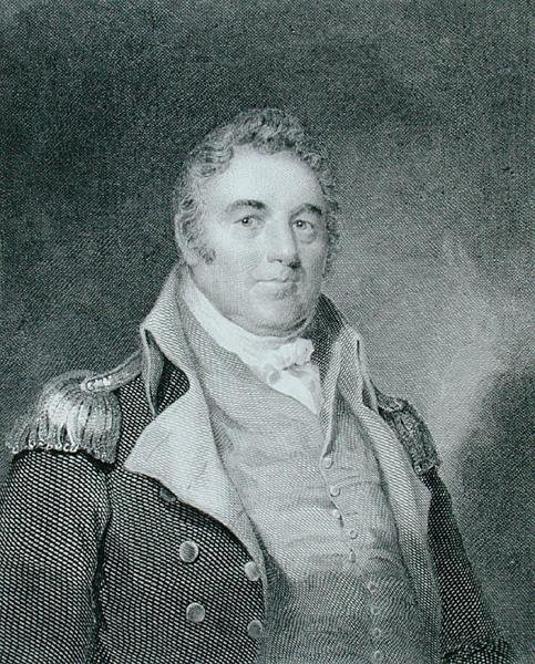 Richard Dale (1756-1826), engraved by Richard W. Dodson (1812-67) after a copy of the original painting by James Barton Longacre (1794-1869)