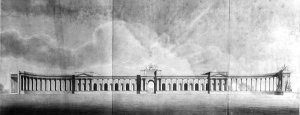 Elevation of Principal Front of a house, 1815 2