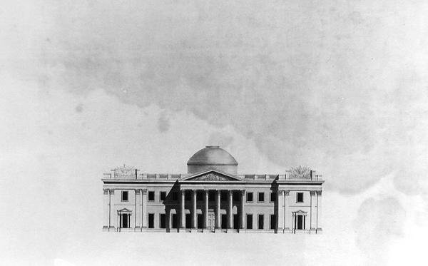 Elevation of Principal Front of a house, 1815 2