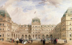 View of the Quadrangle of the New Liverpool Exchange