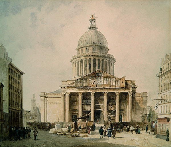 The Pantheon in 1835