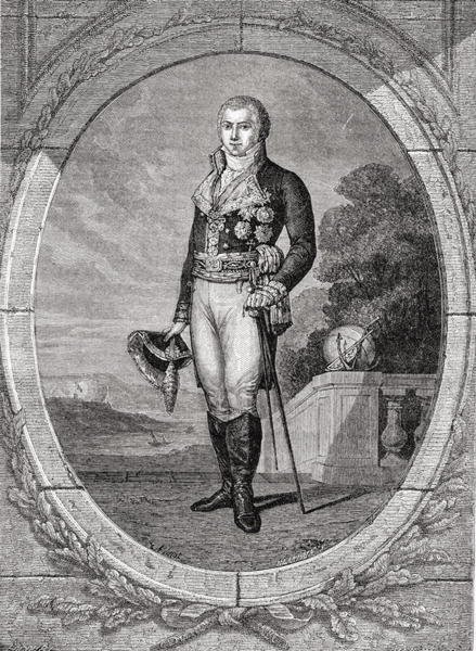 Manuel Godoy y Alvarez de Faria, engraved by Blanpain, from Histoire de la Revolution Francaise by Louis Blanc 1811-82