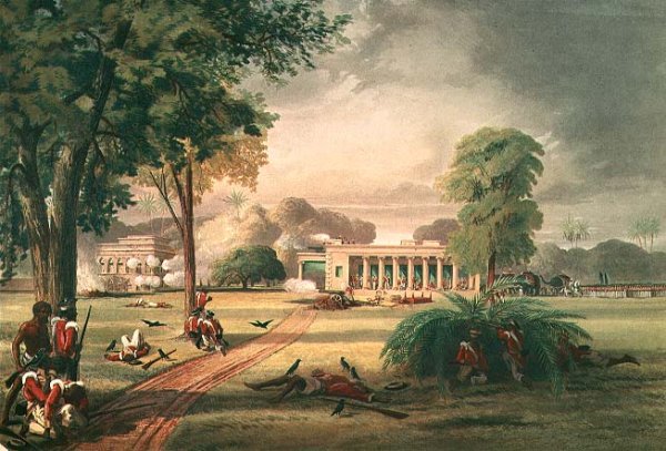 Defence of the Arrah House in 1857