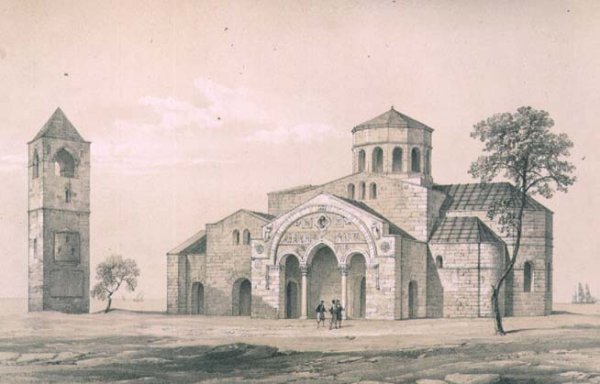 South east view of St. Sophias, Trebizond, pub. by Day and Son