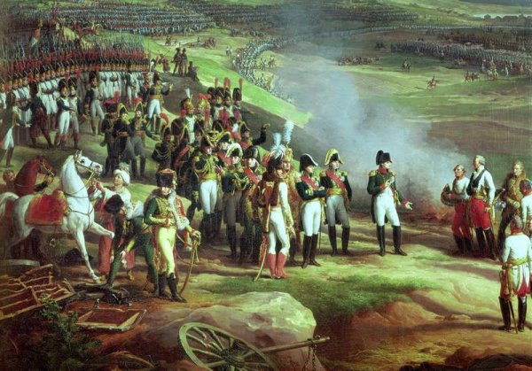 The Surrender of Ulm, 20th October 1805, detail of Napoleon, 1815