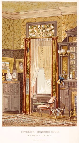 Morning Room 1881, by Tiffany, Charles Louis from C Harrisons Womans Handiwork in Modern Homes New York 1881