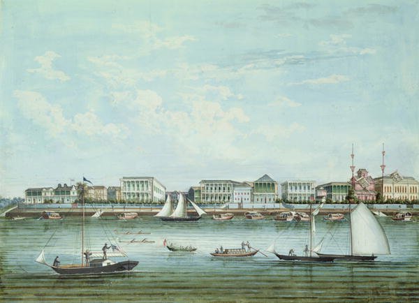 View of Shanghai, c.1860