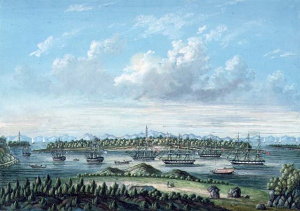 View of Whampoa, c.1860