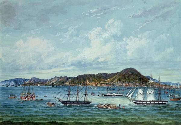 View of Hong Kong, c.1860