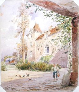 The House of Armande Bejart 1642-1700 in Meudon, c.1906 2