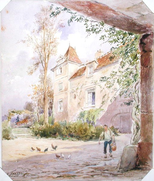 The House of Armande Bejart 1642-1700 in Meudon, c.1906 2