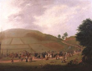 The Election Procession of Sir William Miles 1797-1878