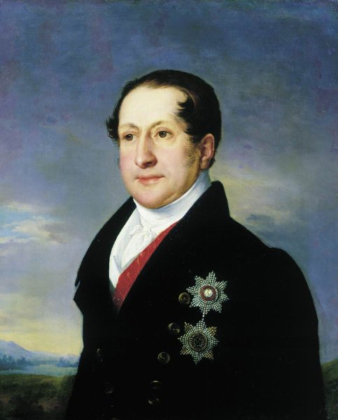 Portrait of Prince Sergej Golitsyn 1774-1859, post 1828