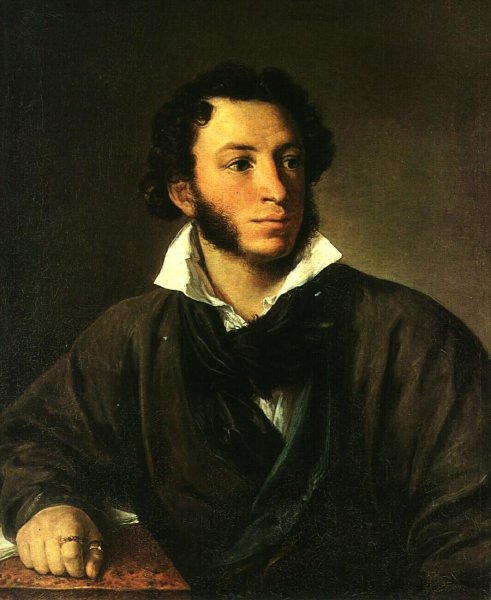 Portrait of Alexander Pushkin 1799-1837