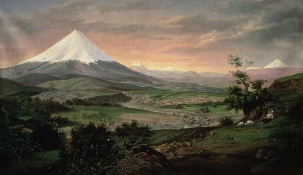 The Cotopaxi, Ecuador, 1874