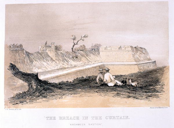 The Breach in the Curtain, published by T. McLean, 1858