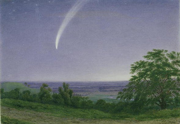 Donatis Comet, Oxford, 7.30pm, 5th October 1858
