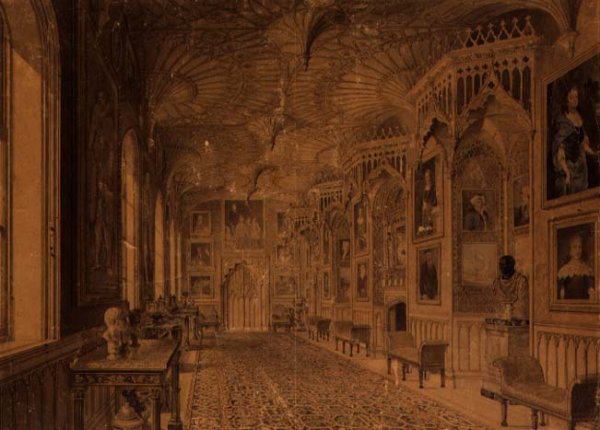 Long Gallery at Strawberry Hill, Twickenham