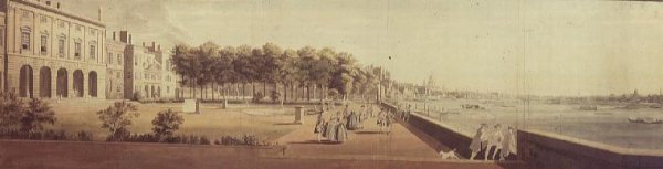 View from the terrace of Somerset House