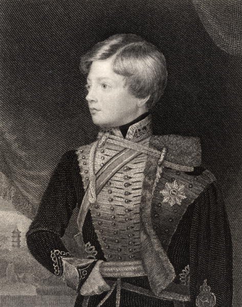 George V, King of Hanover, engraved by T.A. Dean, from National Portrait Gallery, volume III, published c.1835