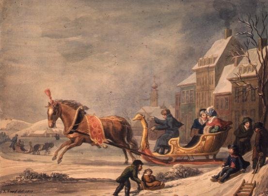 Winter in Germany, 1817