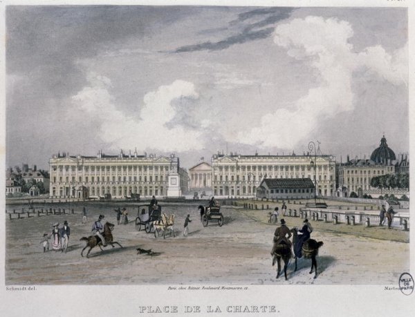 The Place de la Concorde, Paris, 1832