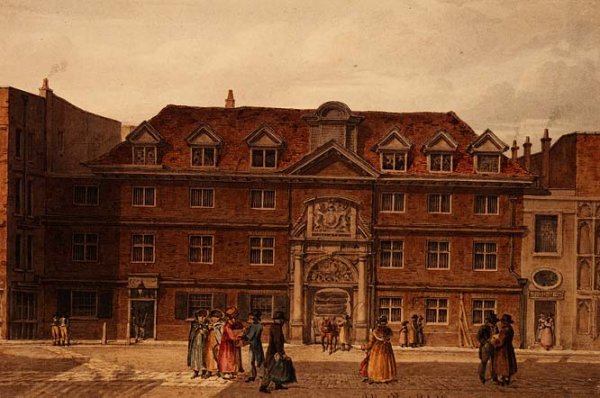 Blackwell Hall, King street, Cheapside, 1819