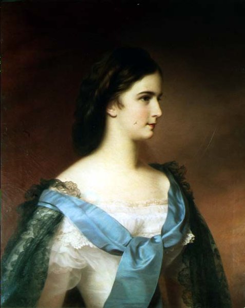 Empress Elizabeth of Bavaria 1837-98 as a young woman