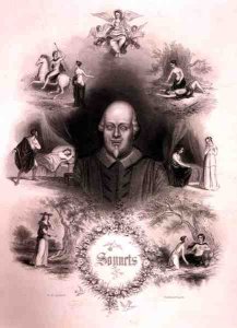 Frontispiece for the Sonnets, from The Complete Works of Shakespeare, revised by J. O. Halliwell, engraved by G. Greatbach