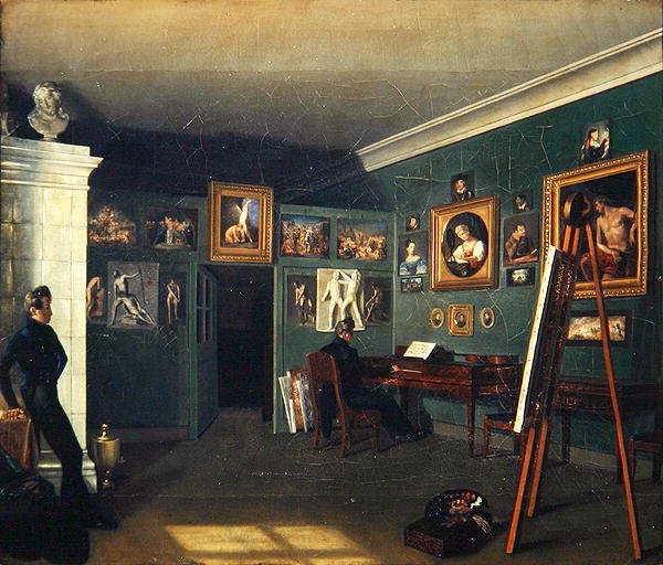 The Painters Studio, 1830