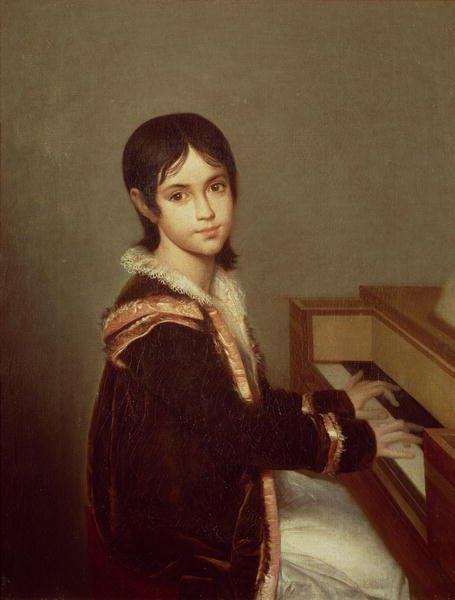 The Artists Daughter at the Piano