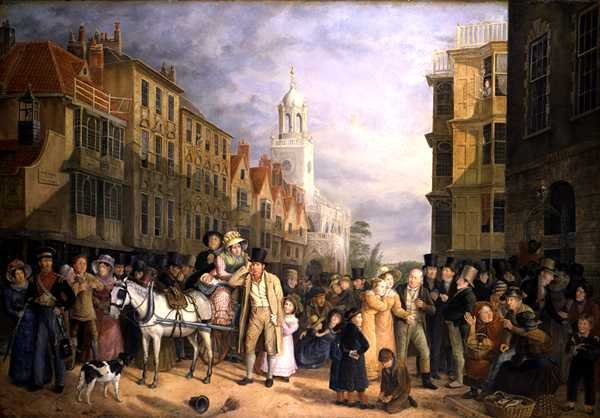 The Stoppage of the Bank, c.1827