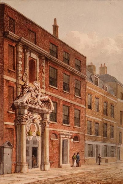 The Merchant Taylors Hall, London, c.1810