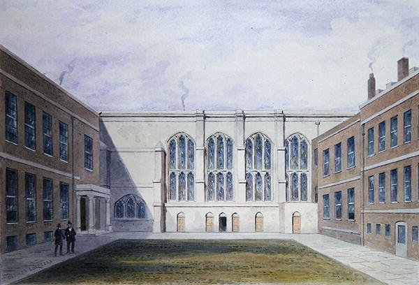 The Inner Court of Merchant Taylors Hall, 1853