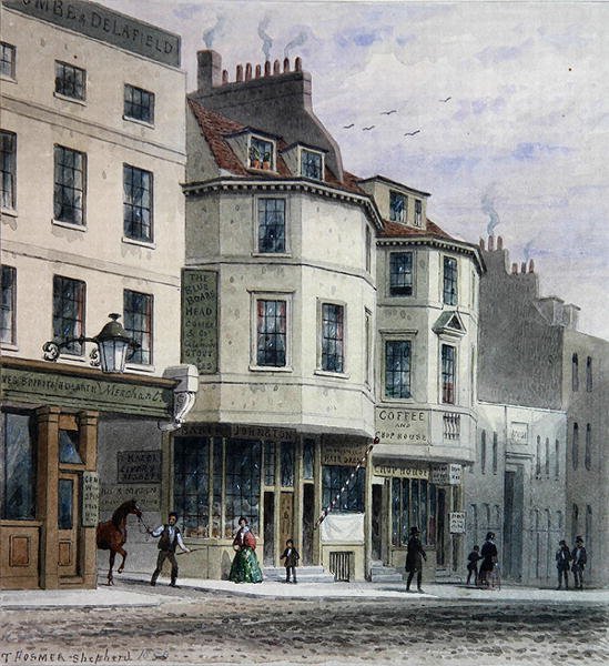 The Boars Head Inn, King Street, Westminster, 1858