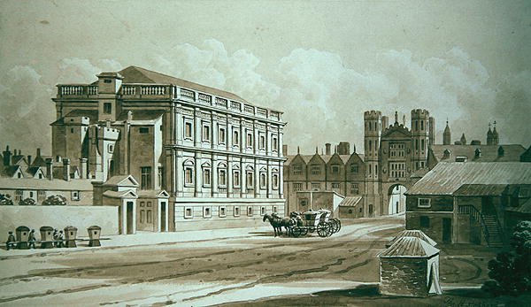 Banqueting House and Kings Gate, 1827