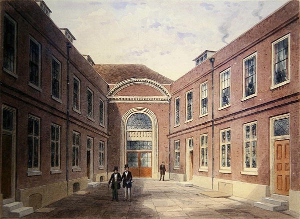The Inner Court of Girdlers Hall Basinghall Street, 1853