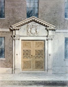The Entrance to the Cutlers Old Hall, 1850