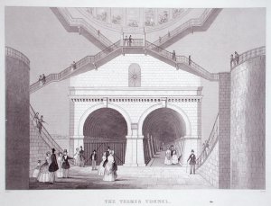 The Nubian Court at The Crystal Palace in Sydenham, c.1851-1855