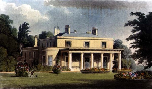 Wimbledon Park, from R. Ackermanns 1764-1834 Repository of Arts, 1823