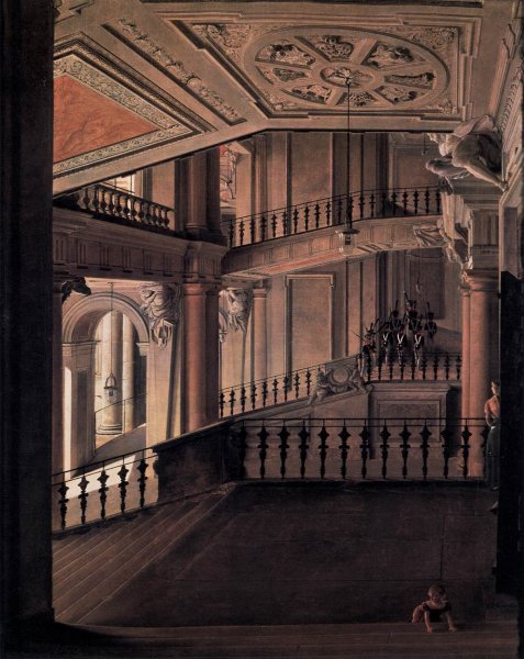 Staircase in the Berlin Palace 1828