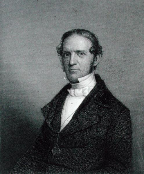 William Hickling Prescott, engraved by Thomas B. Welch 1814-74 after a daguerreotype