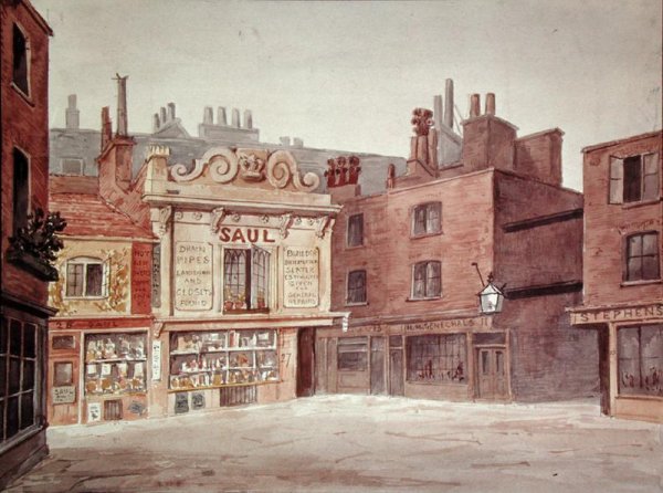 St. Jamess Market, Haymarket, c.1850