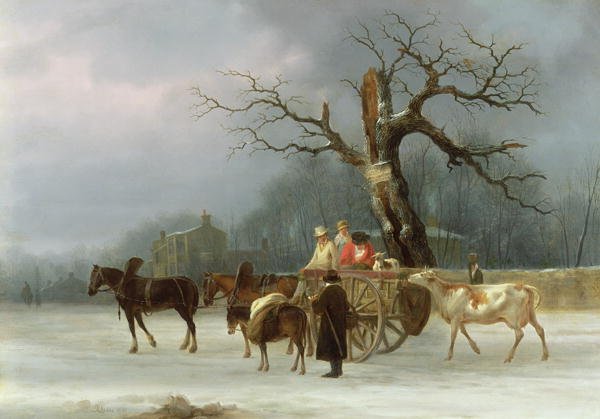 The Skyrack Oak, Leeds, 1830