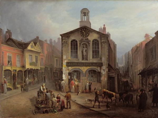 The Old Moot Hall, Leeds, c.1825