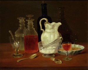 Still Life with Decanters